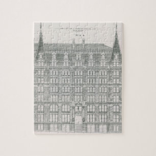 Puzzle Architecture vintage, compagnie du canal Delaware 