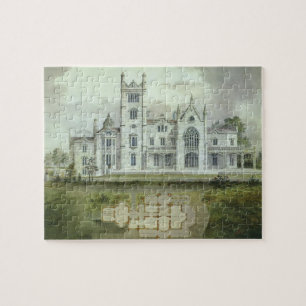 Puzzle Architecture Vintage, Plans d'étage de Château Fra