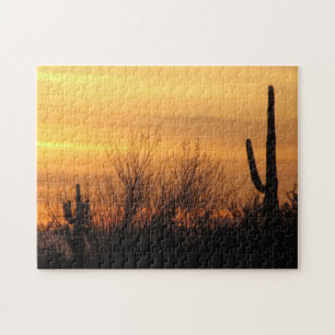 Puzzle--Arizona Sunset-3 Jigsaw Puzzle