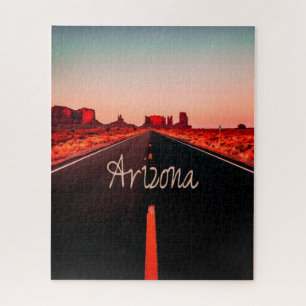 Puzzle Arizona Sunset Desert Red Rocks