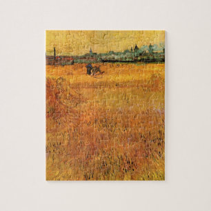 Puzzle Arles: View from Wheat Fields by Vincent van Gogh