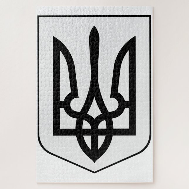 Puzzle Armoiries de l'Ukraine (Vertical)