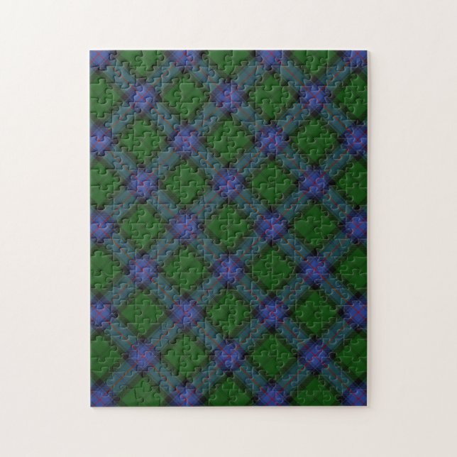 Puzzle Armstrong Tartan Plaid Motif (Vertical)