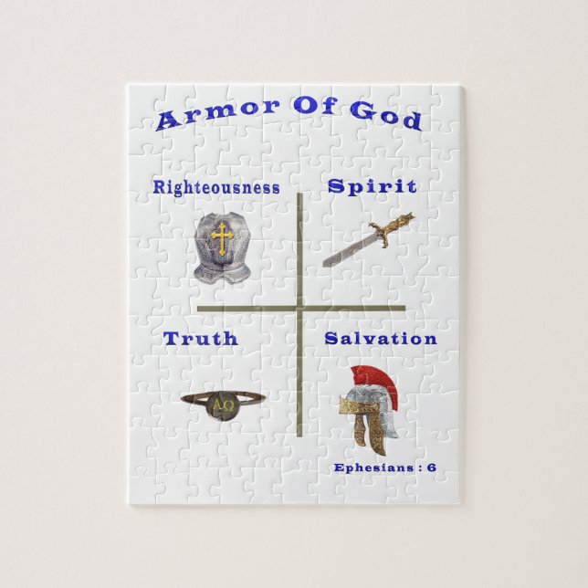 Puzzle Armure de Dieu (Vertical)