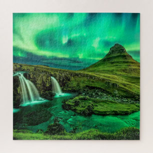 Puzzle Aroura Borealis sur Islande