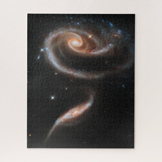 Puzzle Arp 273 Galaxies Interagissant En Andromède. (Vertical)
