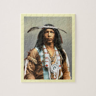 Puzzle Arrow maker of a first nation American