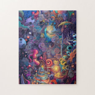Puzzle Art Abstrait