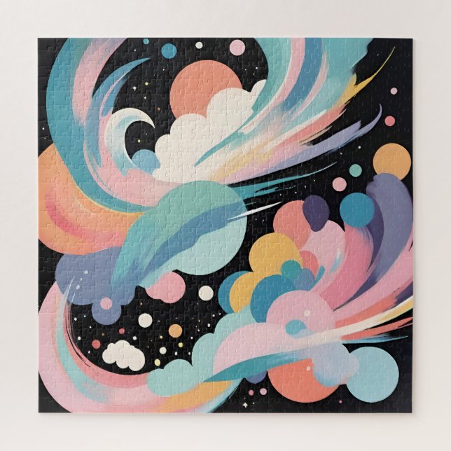 Puzzle Art Abstrait et moderne (Vertical)