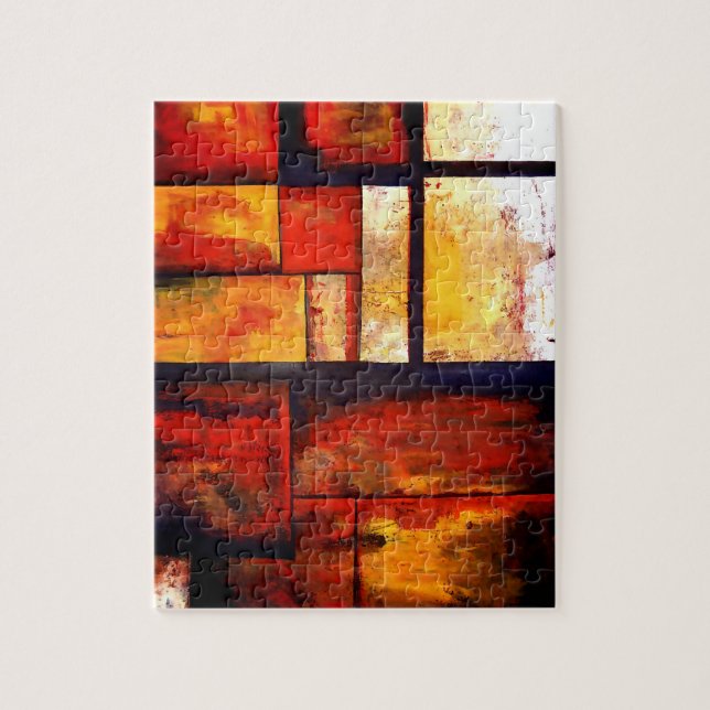Puzzle Art Abstrait Original Créatif Moderne (Vertical)