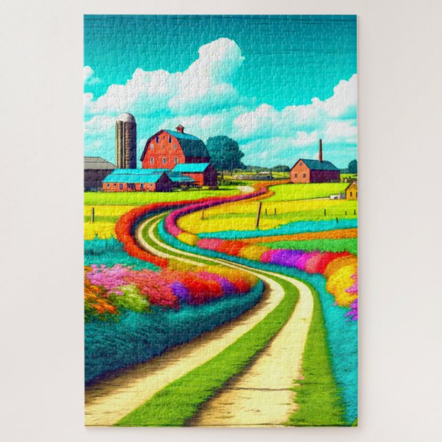 Puzzle Art agricole (Vertical)