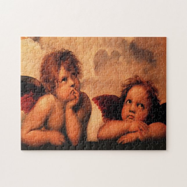 Puzzle Art angélique d'ange de Raphael (Horizontal)