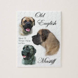 Puzzle Art anglais de mastiff