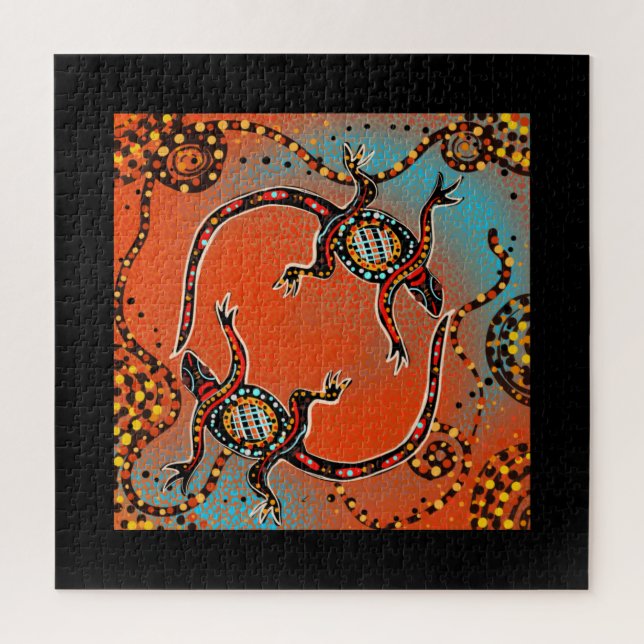 PUZZLE ART AUSTRALIEN (Vertical)