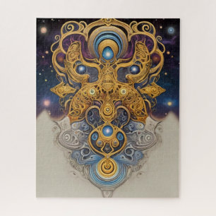 Puzzle Art aztèque riche et dynamique