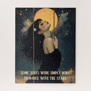 Puzzle Art céleste   Femme gothique   Citation spirituell
