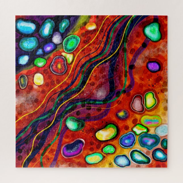 Puzzle Art coloré (Vertical)