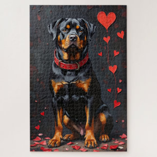 Puzzle Art de collier en forme de cœur pour la Saint-Vale