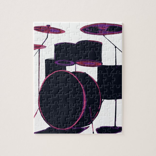 Puzzle Art de kit de tambour (Vertical)