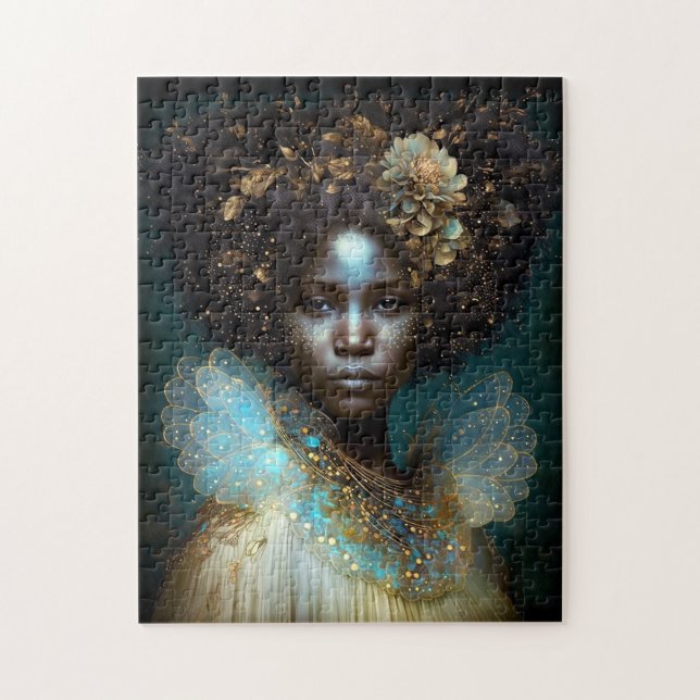 Puzzle Art de la déesse noire (Vertical)