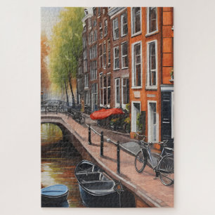 Puzzle Art de la peinture à l'huile d'Amsterdam