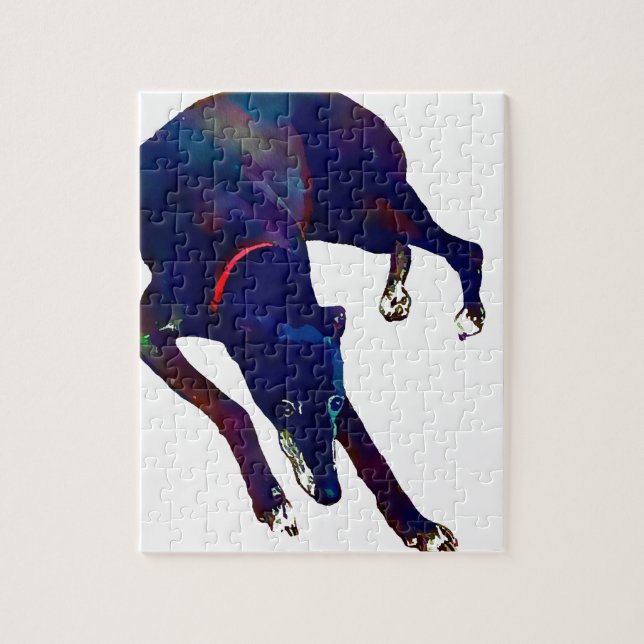 Puzzle Art de lévrier (Vertical)