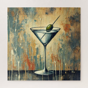 Puzzle Art de Martini en techniques mixtes du milieu du s
