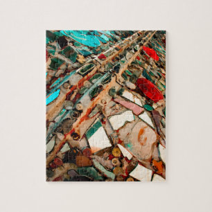 Puzzle Art de mosaïque coloré