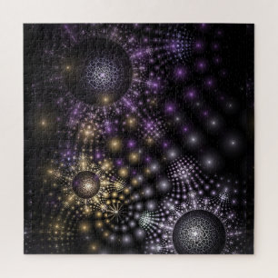 Puzzle Art de sphère fractale Mandala Univers