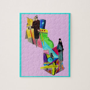 Puzzle Art déco femmes des années 1930 imprimer Quelque c