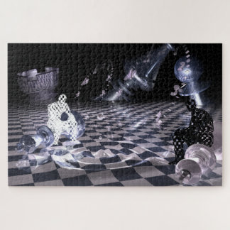 Puzzle Art des échecs