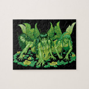 Puzzle Art d'imaginaire de trois fées de la terre par Al