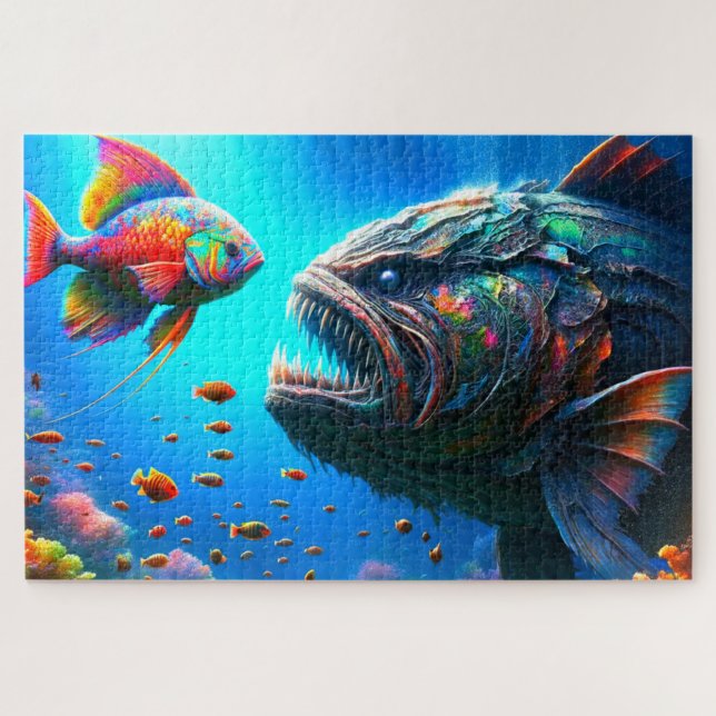 Puzzle Art du poisson (Horizontal)