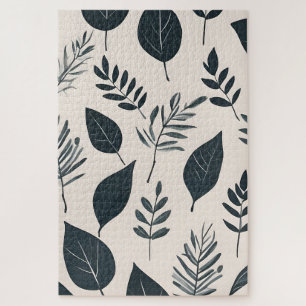 Puzzle Art feuille Boho