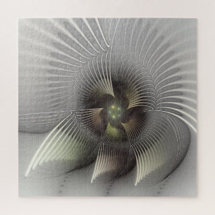 Puzzle Art fractal Abstrait moderne en 3D