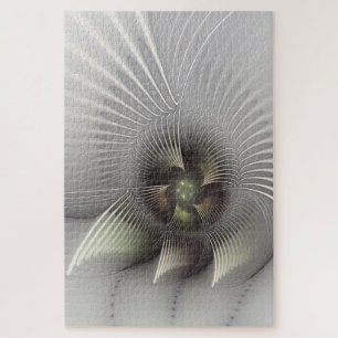 Puzzle Art fractal de forme 3D abstraite moderne