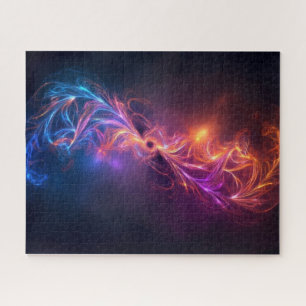 Puzzle art fractal géométrique