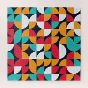 Puzzle Art Générique : Motif triangle coloré