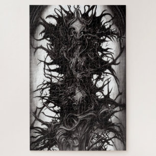 Puzzle Art gothique foncé Biomatter Vile foncé