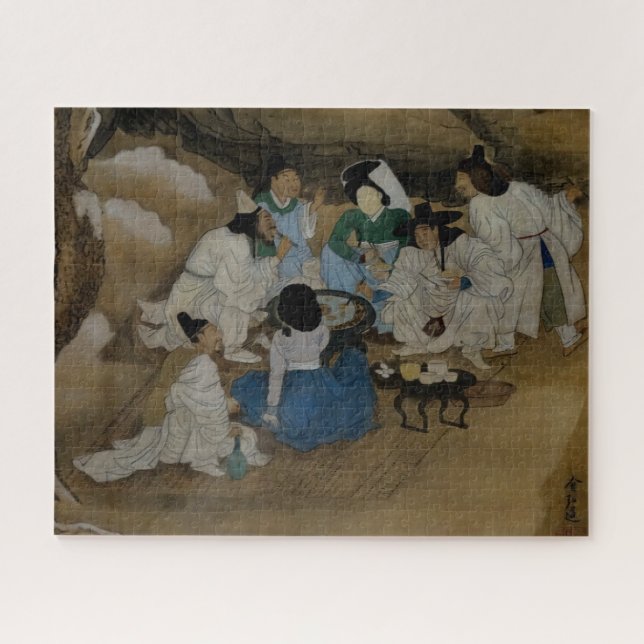 Puzzle Art History (Asie) : La Soirée (Horizontal)