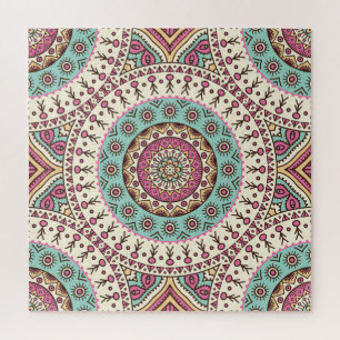 Puzzle Art islamique : Décor Vintage sans couture
