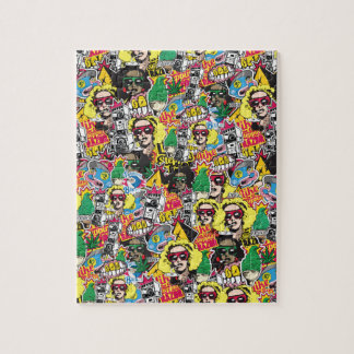 Puzzle Art jamaïcain de salle de danse heurté par l'or