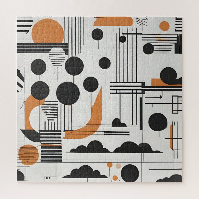 Puzzle Art moderne Abstrait (Vertical)