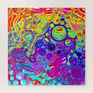 Puzzle Art moderne Abstrait numérique fluide