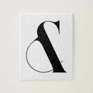 Puzzle Art moderne minimaliste d'esperluète