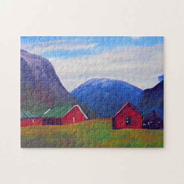 Puzzle Art norvégien (Horizontal)