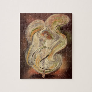 Puzzle Art Nouveau vintage, La Loie Fuller danseuse moder