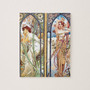 Puzzle Art Nouveau Windows