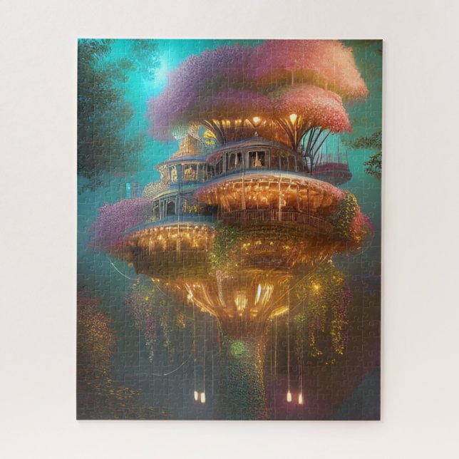 Puzzle Art numérique Dreamy Pink (Vertical)
