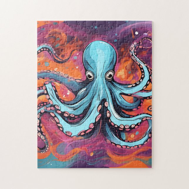 Puzzle Art Octopus Dream (Vertical)
